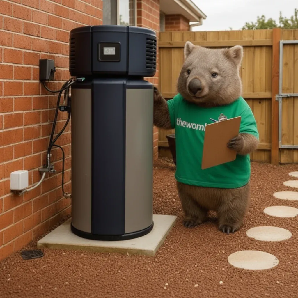 Heat pump hot water system installation in Cairns
