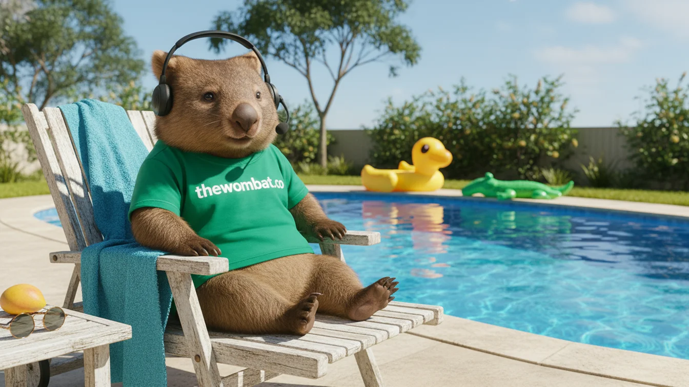 Beautiful pool installation in Hobart by The Wombat™