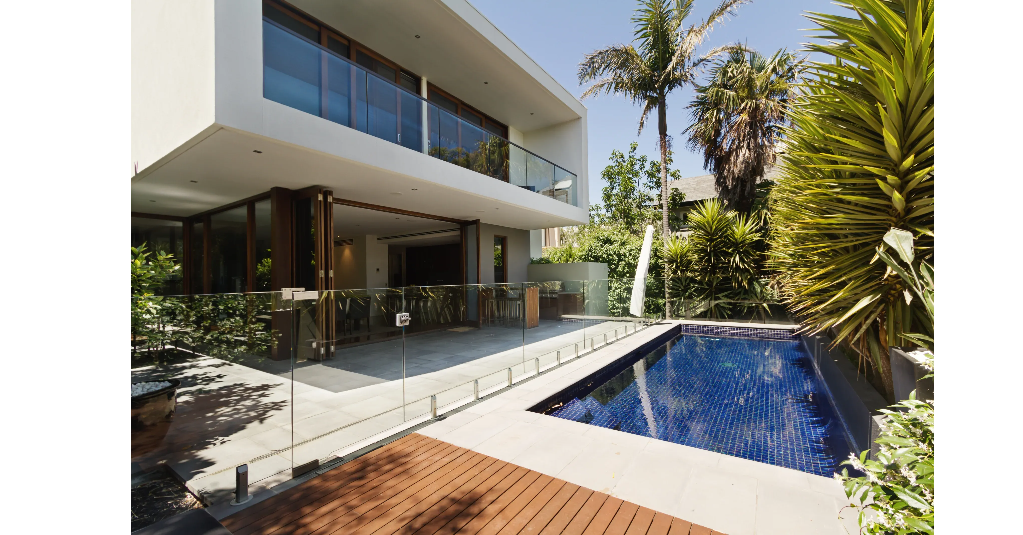 Modern pool size planning example for Melbourne backyards